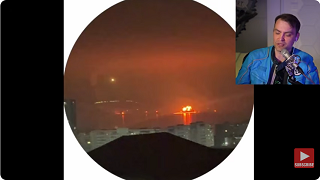 Oljedepåerna i Novorossijsk brinner.