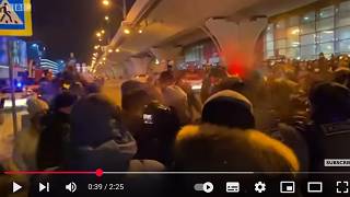 BBC-youtube-film av arresteringen av Navalnyj