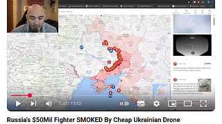 Youtube-bloggare berättar om nedskjutningen