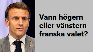 Vann högern eller vänstern valet i Frankrike?