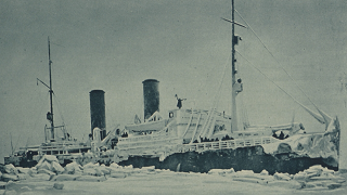 En isbrytare på Vita Havet anno 1919