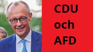 Friedrich Merz, samt texten 'CDU och AFD'