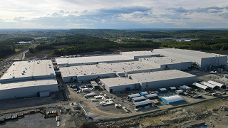 Northvolt-anläggningen i Skellefteå