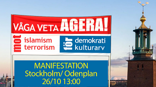 Manifestation 7 oktober 2025 kl 17:30 Norrmalmstorg