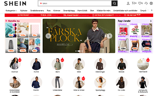 Onlinebutiken Shein
