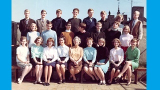 En skolklass från år 1965