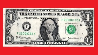 En amerikansk dollarsedel